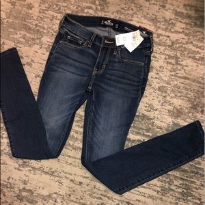 Dark washed Hollister jeans